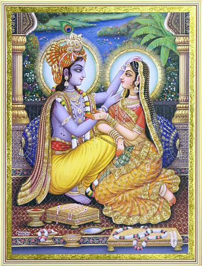 Radha a Krisna